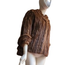 Pelliccia corta visone vintage