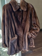pelliccia visone corta usata -