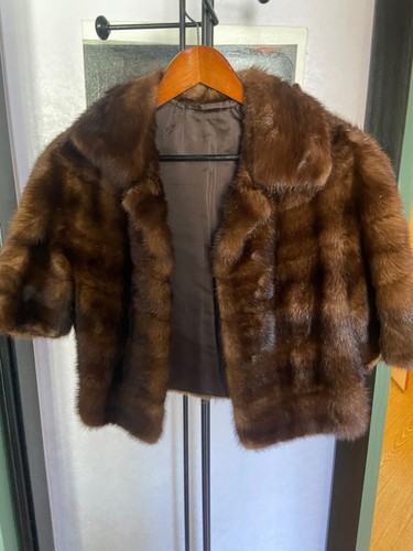Pelliccia bolero visone - pelliccia,