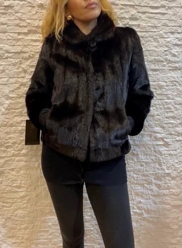 Pelliccia visone blackglama - pelliccia,