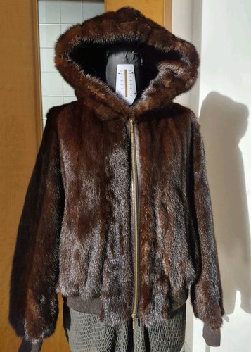 Bomber visone donna pelliccia - visone,
