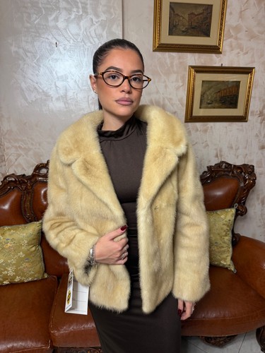 Giacca pelliccia visone coat - pelliccia,