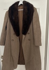 Cappotto vintage in cammello