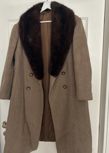 Cappotto vintage cammello - vintage, in