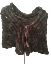 Mantellina pelliccia di visone